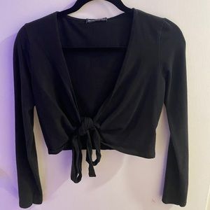 BRANDY MELVILLE WRAP SHIRT